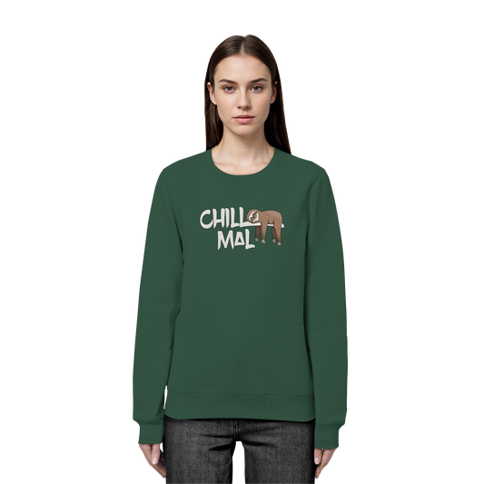 Chill Mal Faultier - Organic Basic Unisex Sweatshirt