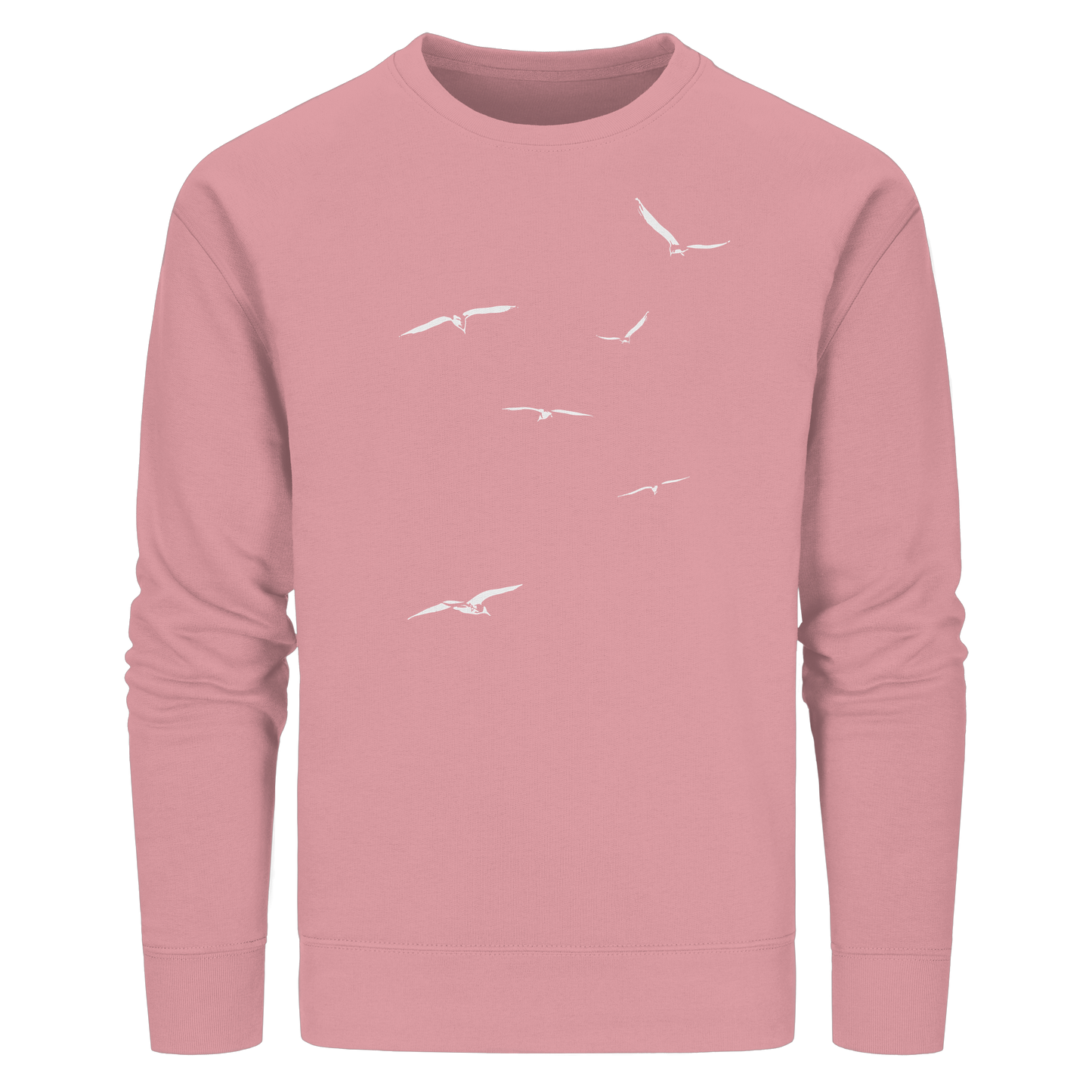 Vogelschwarm – Traum vom Fliegen - Organic Basic Unisex Sweatshirt