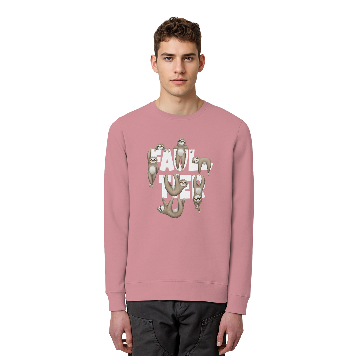 Viele gechillte Faultiere - Organic Basic Unisex Sweatshirt