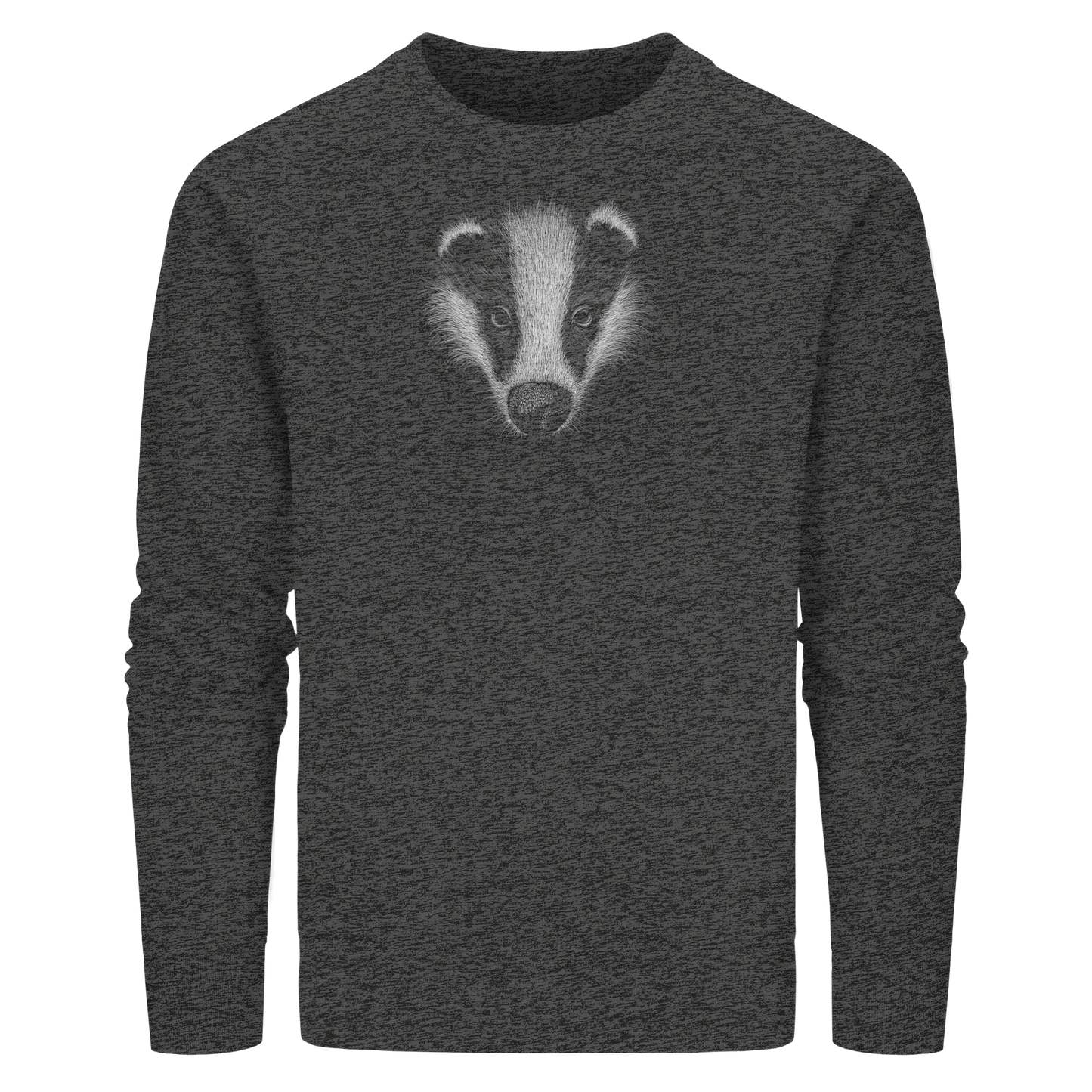 Kritzel-Kunst Dachs Illustration - Organic Basic Unisex Sweatshirt