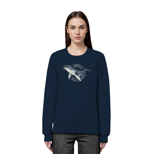 Whale, Hello There | Buckelwal - Organic Basic Unisex Sweatshirt