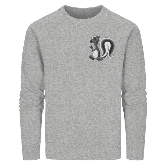 Lustig stinkiges Stinktier - Organic Basic Unisex Sweatshirt