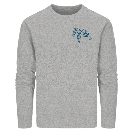 Lässig lustige Wasserschildkröte - Organic Basic Unisex Sweatshirt