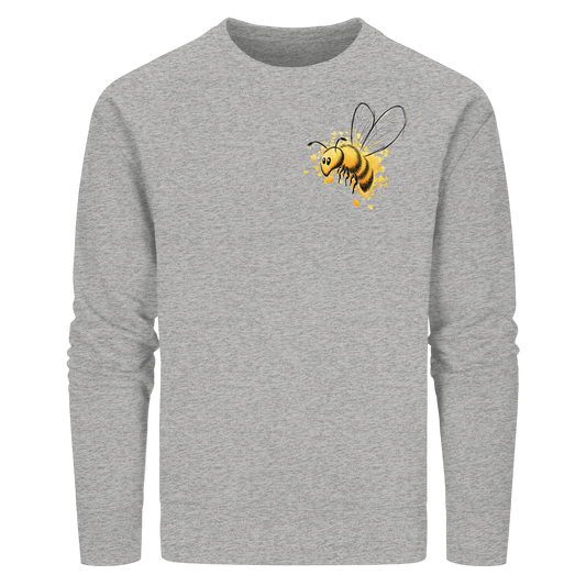 Lässige kleine Honig-Biene - Organic Basic Unisex Sweatshirt