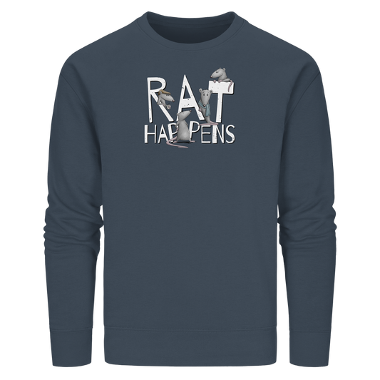 Rat Happens Ratten - Organic Basic Unisex Sweatshirt