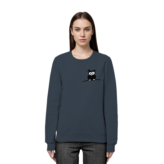 Kleine struppige Eule - Organic Basic Unisex Sweatshirt