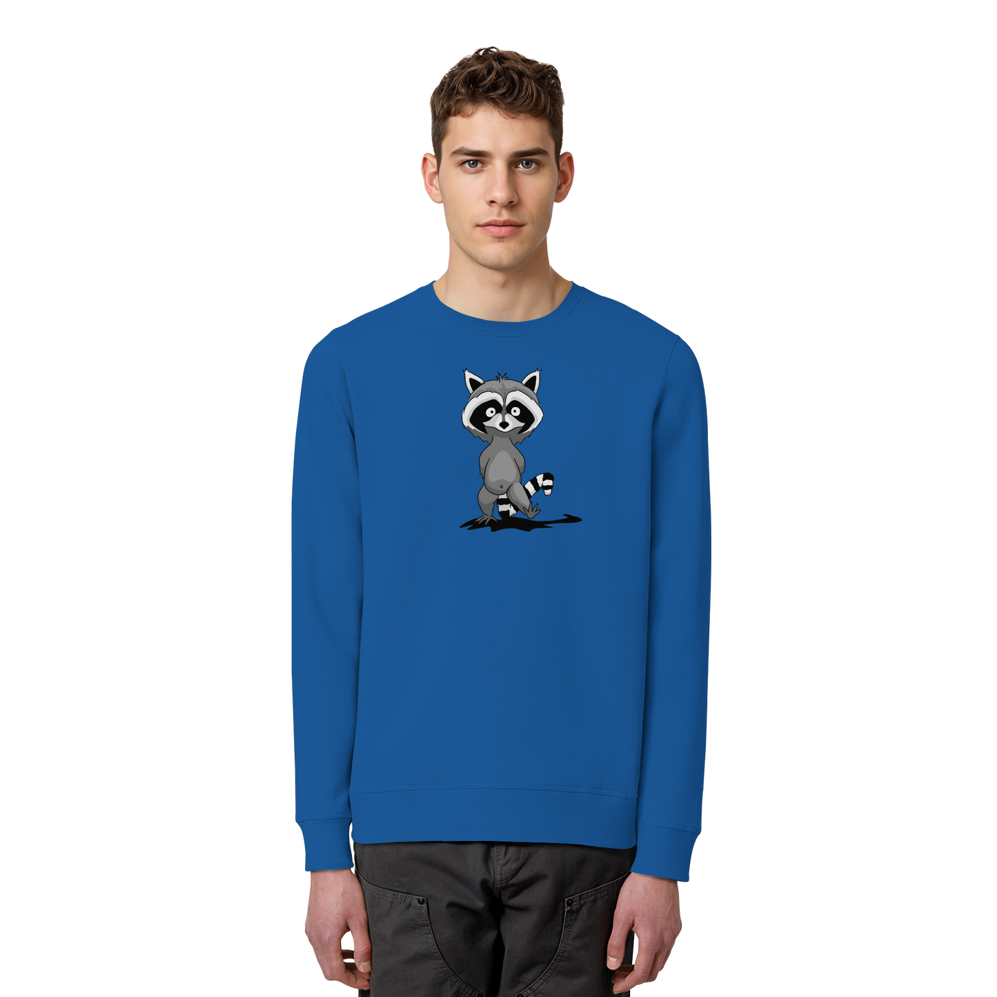Frecher kleiner Waschbär - Organic Basic Unisex Sweatshirt