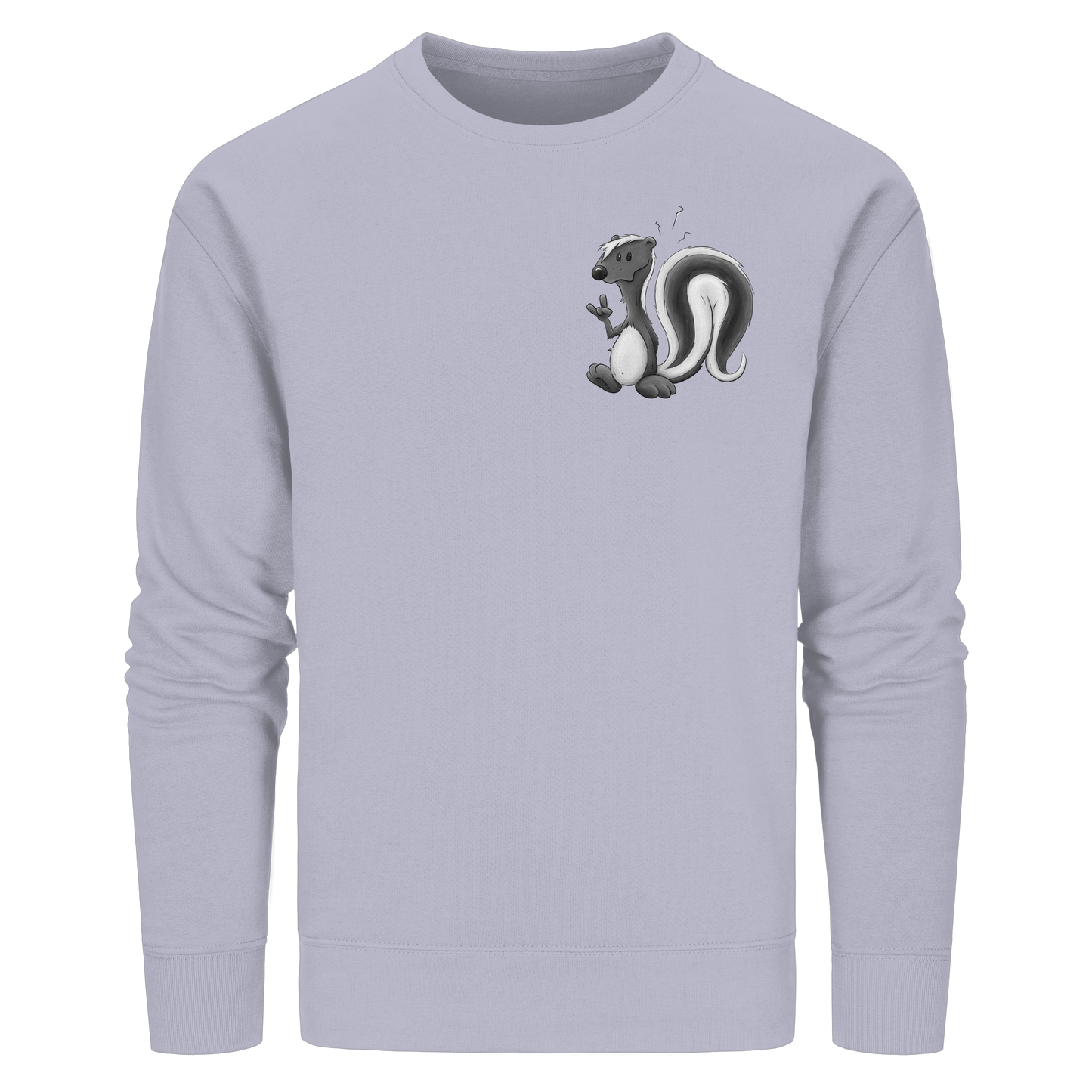 Lustig stinkiges Stinktier - Organic Basic Unisex Sweatshirt