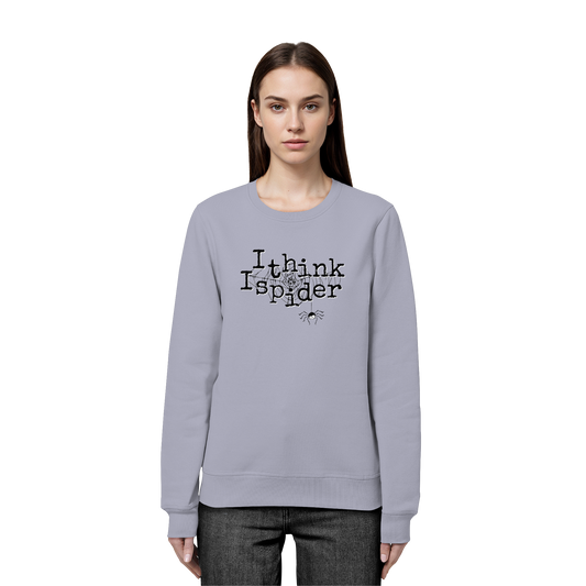 I think I spider - Spinne - Organic Basic Unisex Sweatshirt