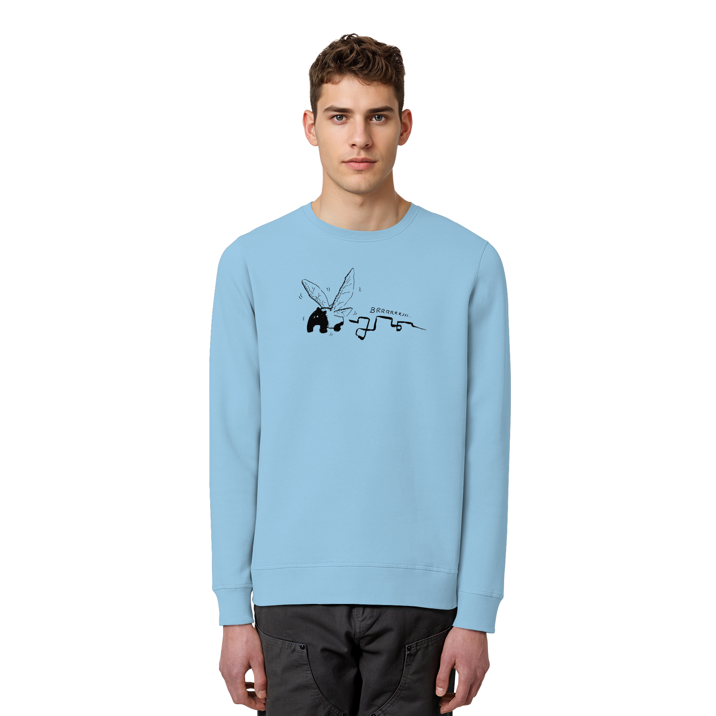 zauberhaft flatternde Tapir Fee - Organic Basic Unisex Sweatshirt