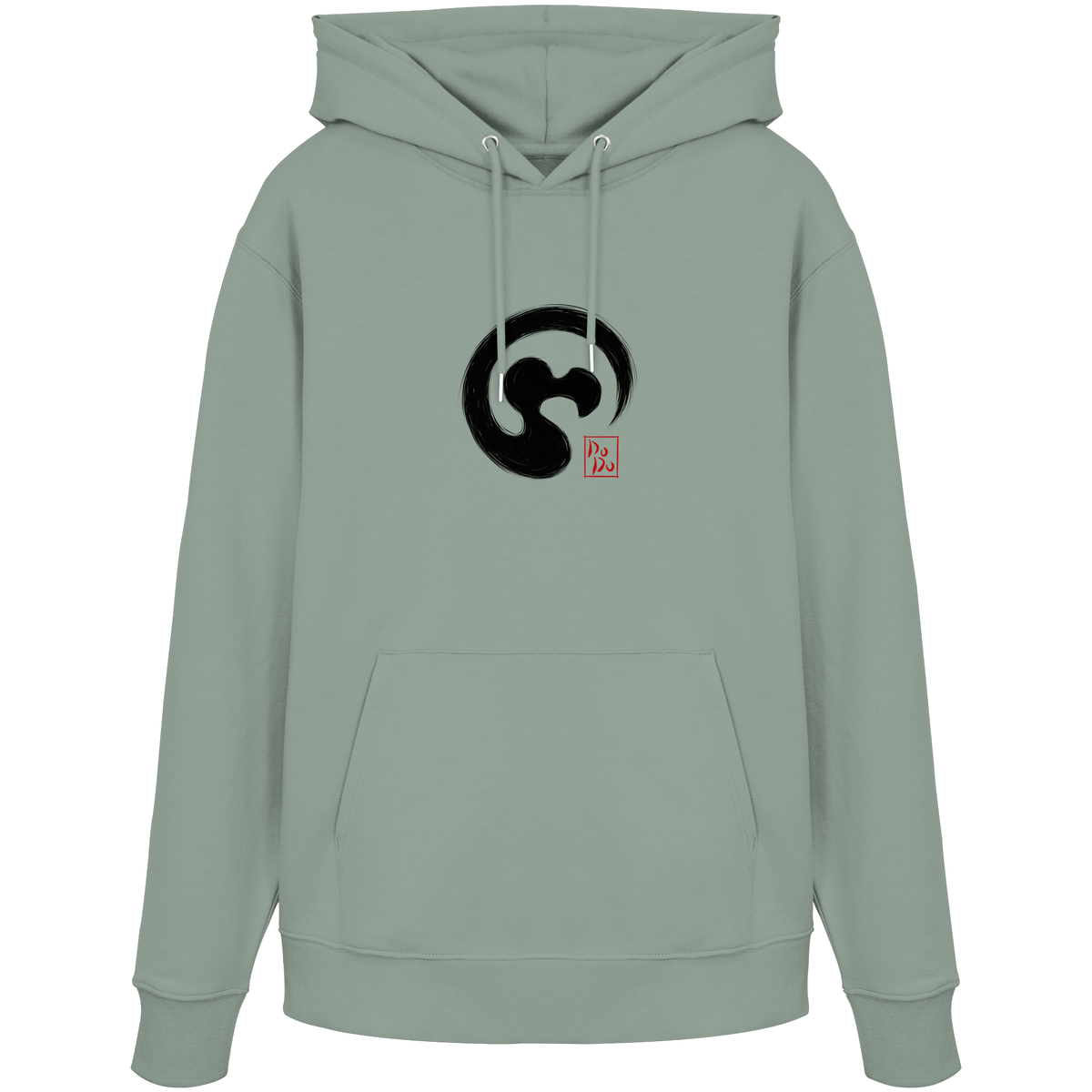 Zen Dodo im japanischen Enso Kreis - Organic Hoodie