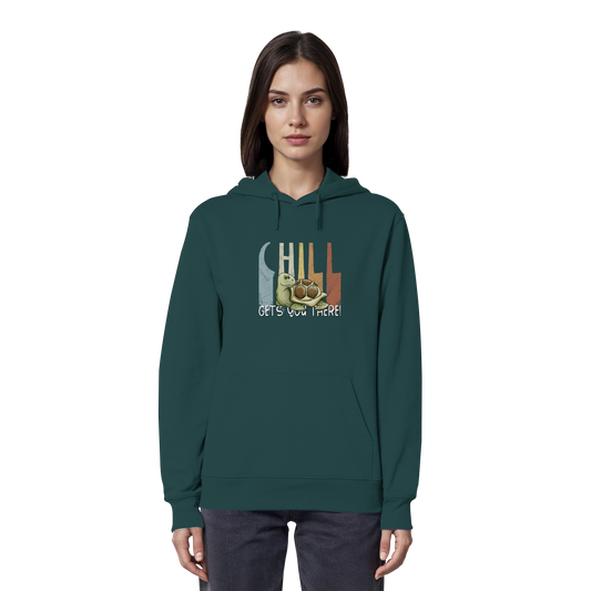 Gechillt gemütliche Schildkröte - Organic Hoodie