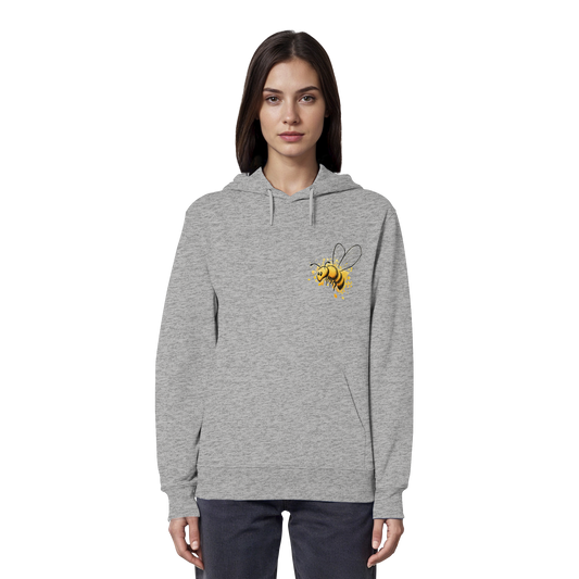 Lässige kleine Honig-Biene - Organic Hoodie