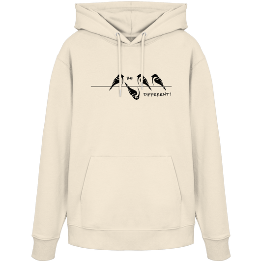 Sei anders, kleiner Spatz - Organic Hoodie