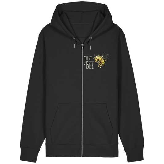 Just Bee, kleine Honig-Biene - Organic Relaxed Zipper