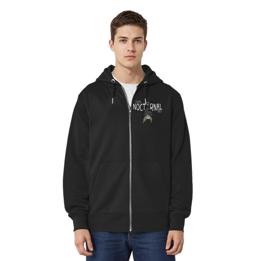 100% nachtaktive Fledermaus - Organic Relaxed Zipper