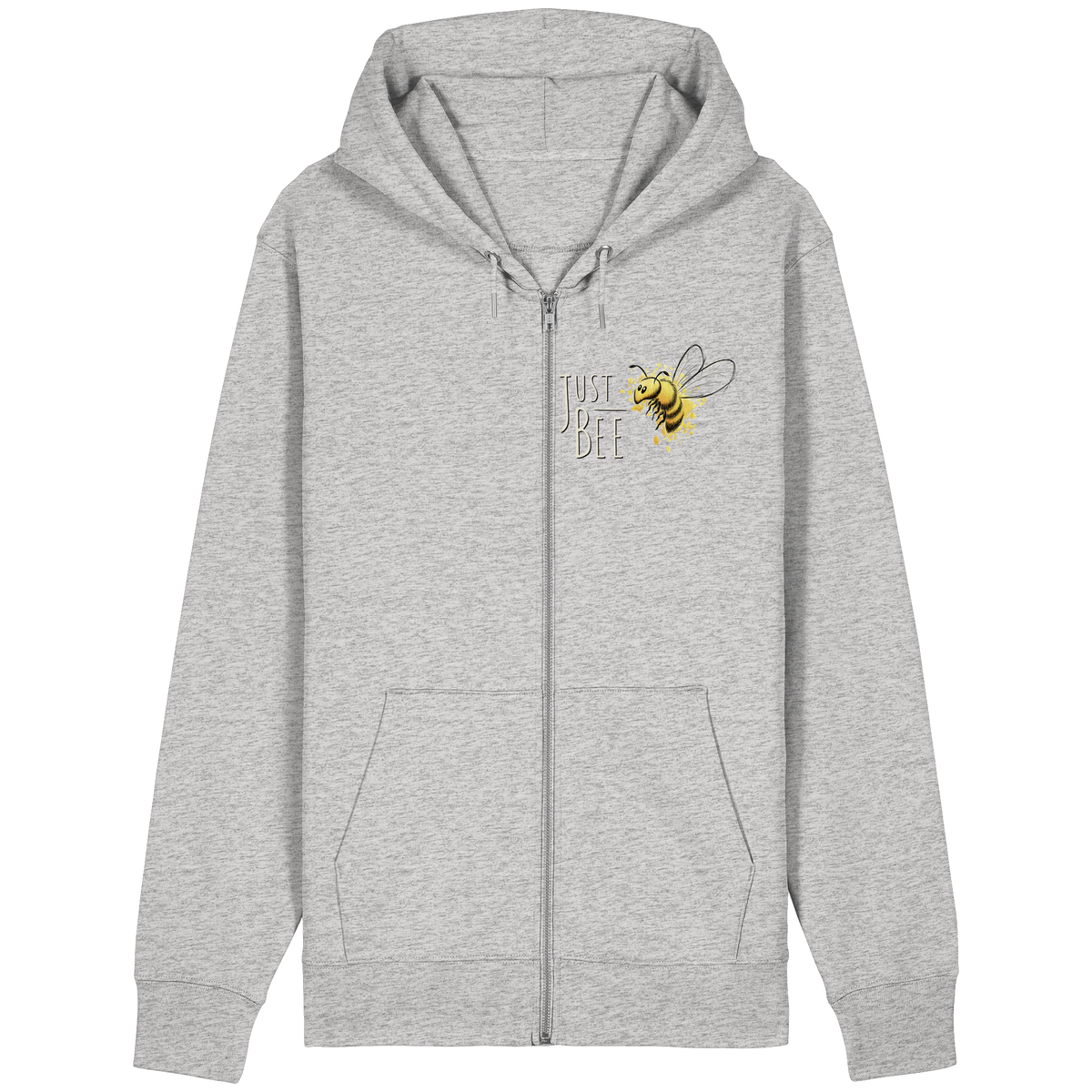 Just Bee, kleine Honig-Biene - Organic Relaxed Zipper
