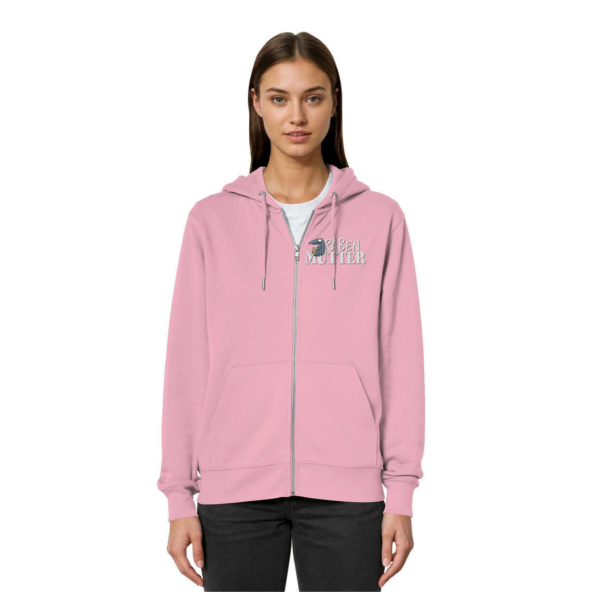 Rabenmutter Krähenmama - Organic Relaxed Zipper