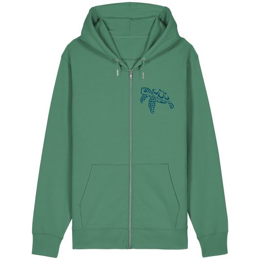 Lässig lustige Wasserschildkröte - Organic Relaxed Zipper