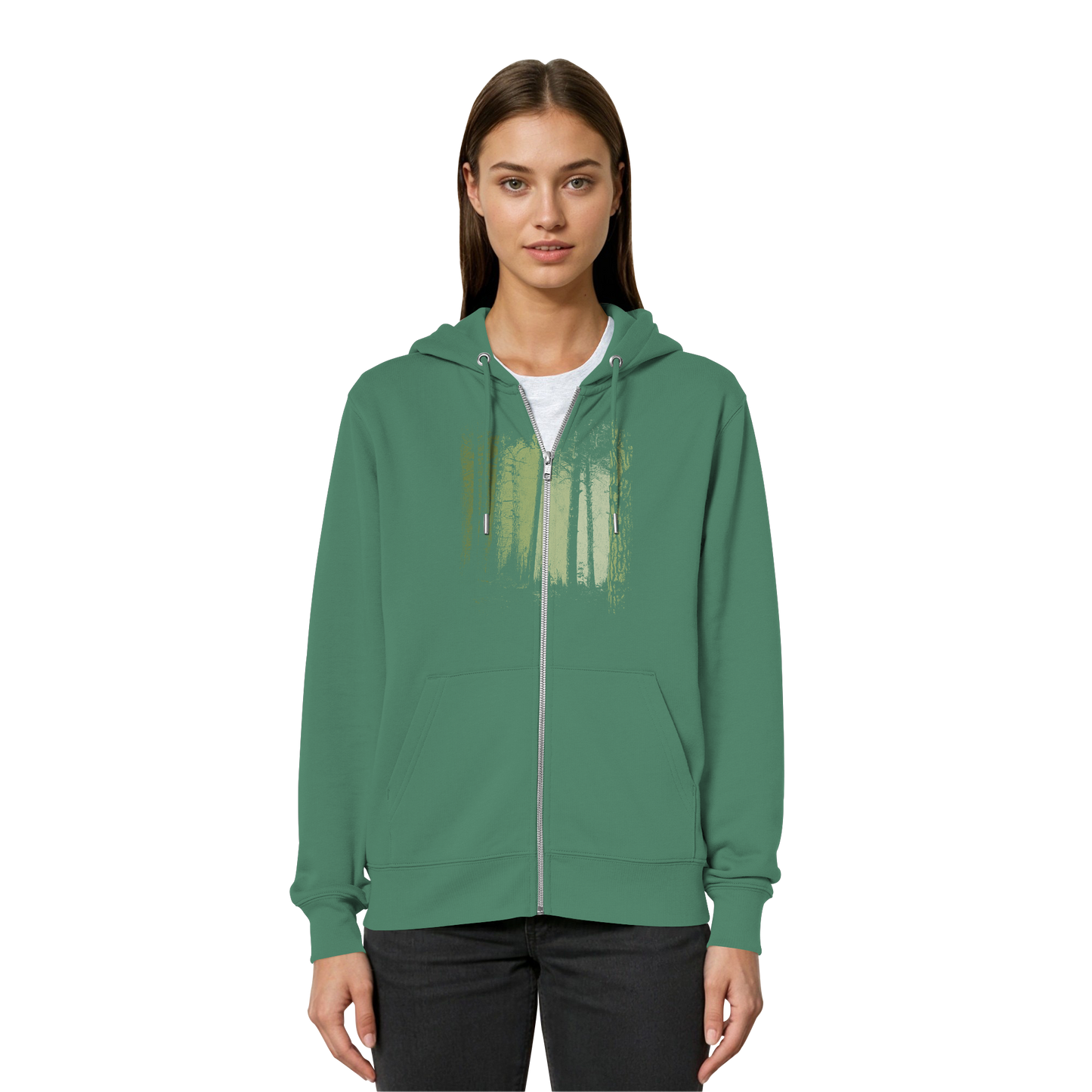 Zwielicht Wald - Organic Relaxed Zipper