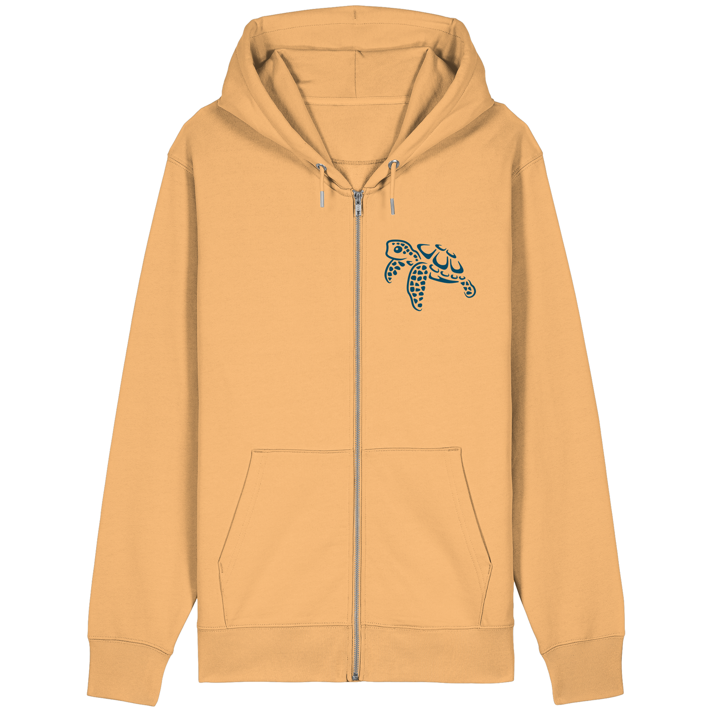 Lässig lustige Wasserschildkröte - Organic Relaxed Zipper