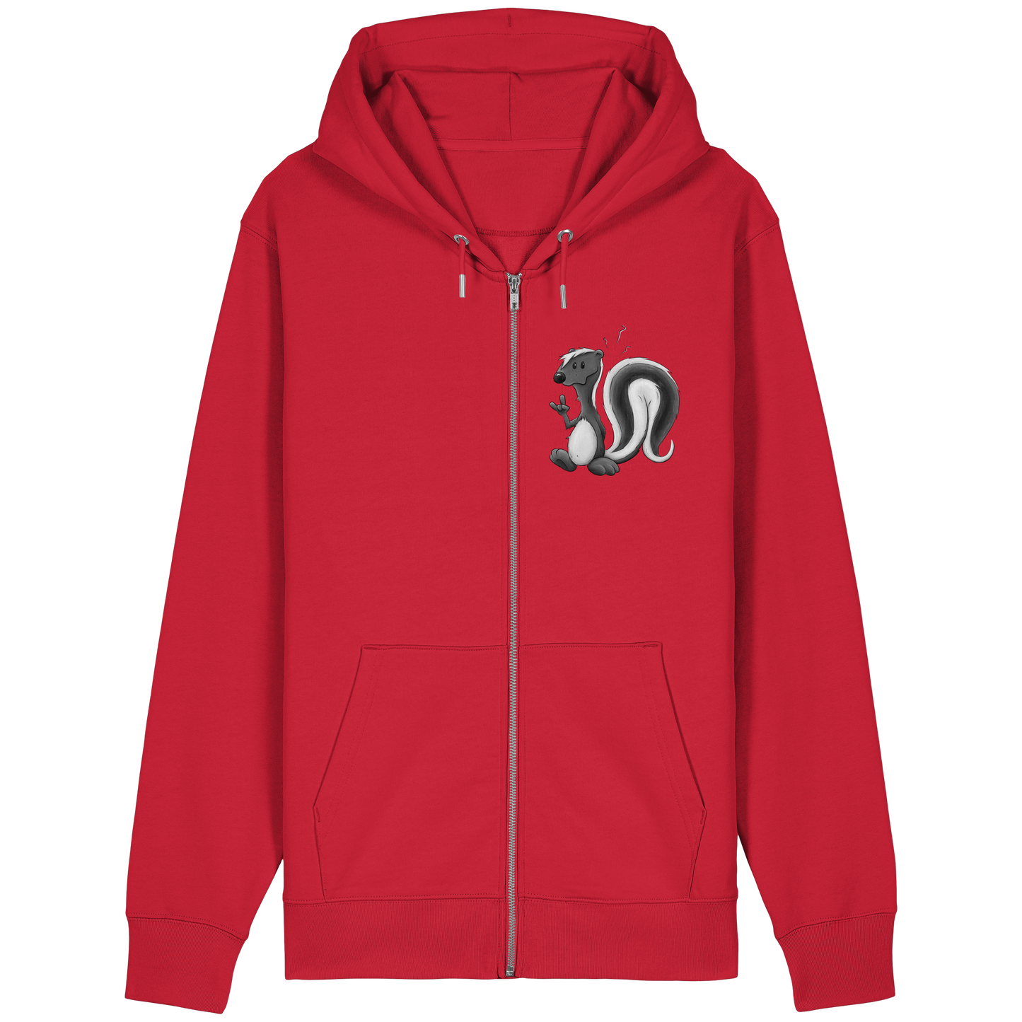 Lustig stinkiges Stinktier - Organic Relaxed Zipper