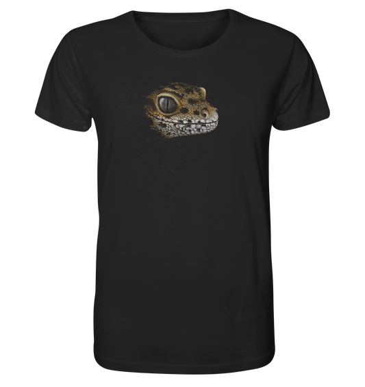 Leopard Gecko Skizze Kritzelkunst - Organic Shirt