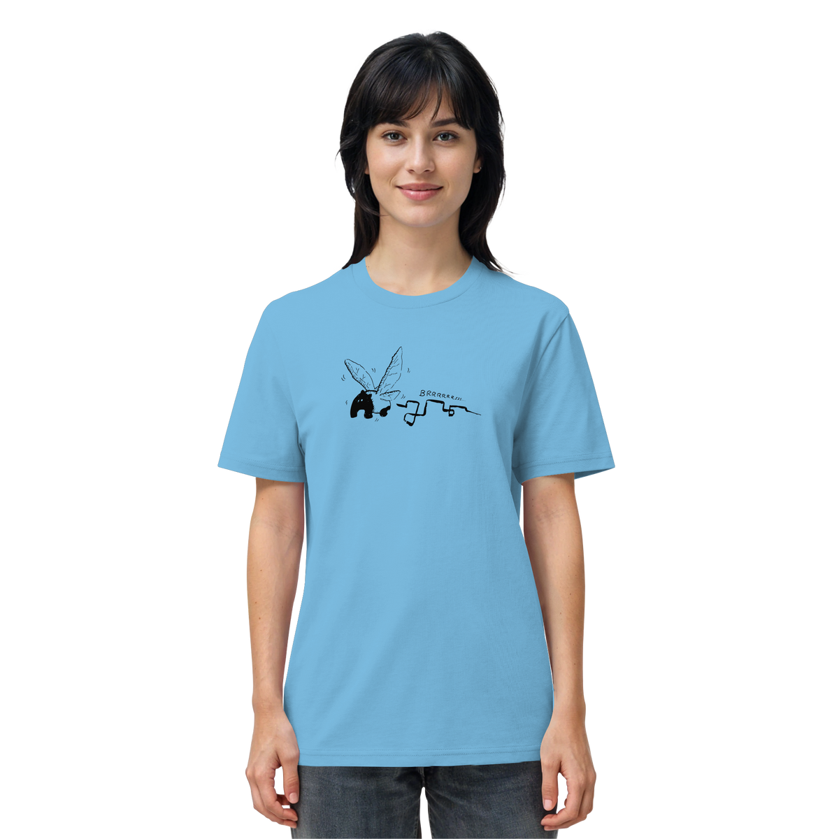zauberhaft flatternde Tapir Fee - Organic Shirt