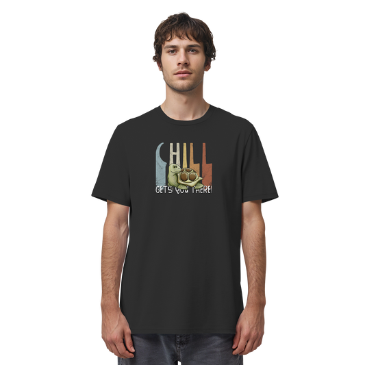 Gechillt gemütliche Schildkröte - Organic Shirt