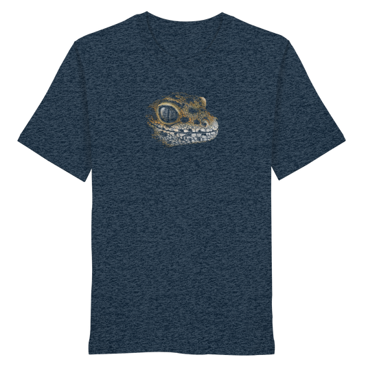 Leopard Gecko Skizze Kritzelkunst - Organic Shirt
