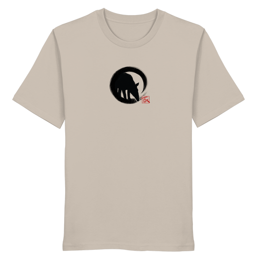 Zen Tapir im japanischen Enso Kreis - Organic Shirt