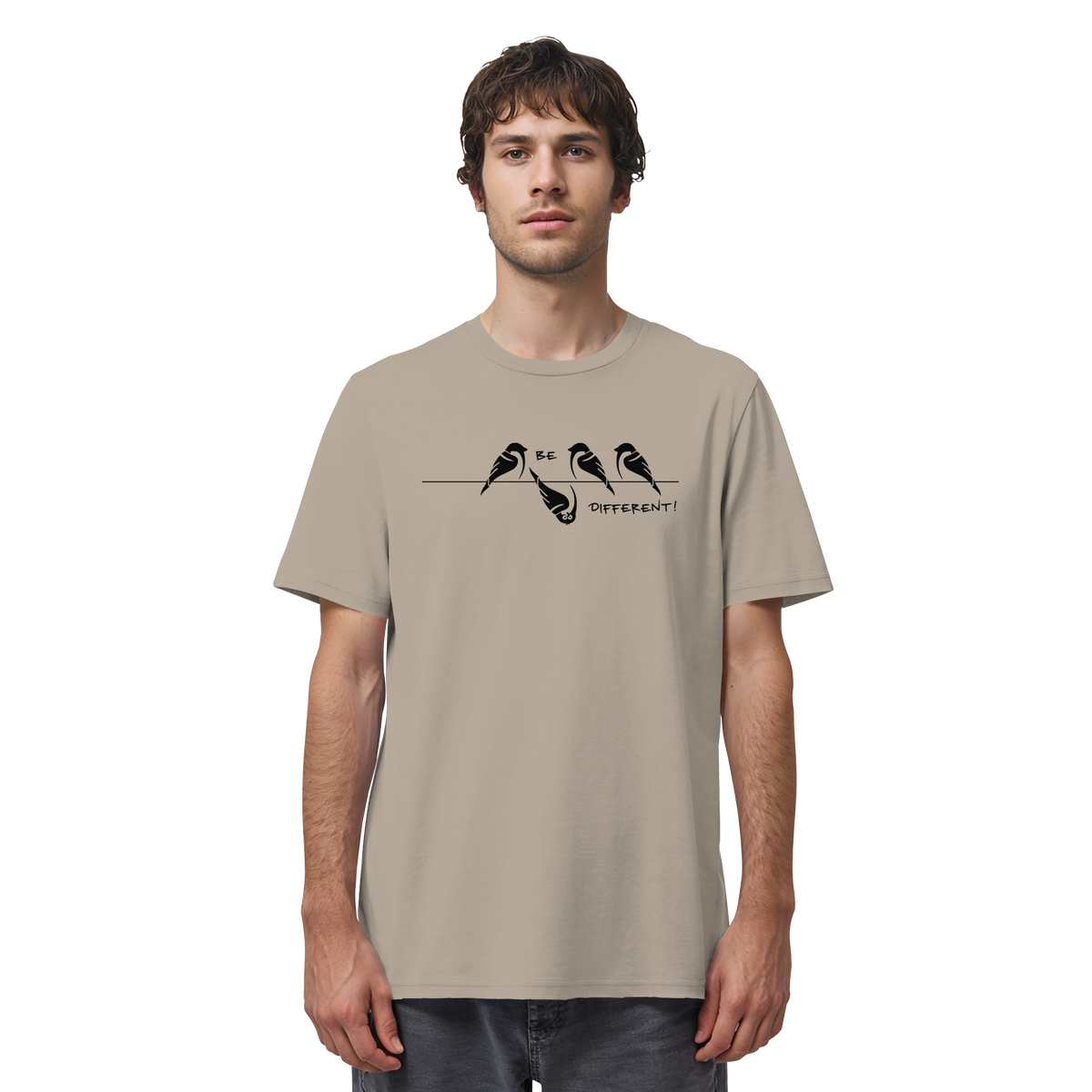 Sei anders, kleiner Spatz - Organic Shirt