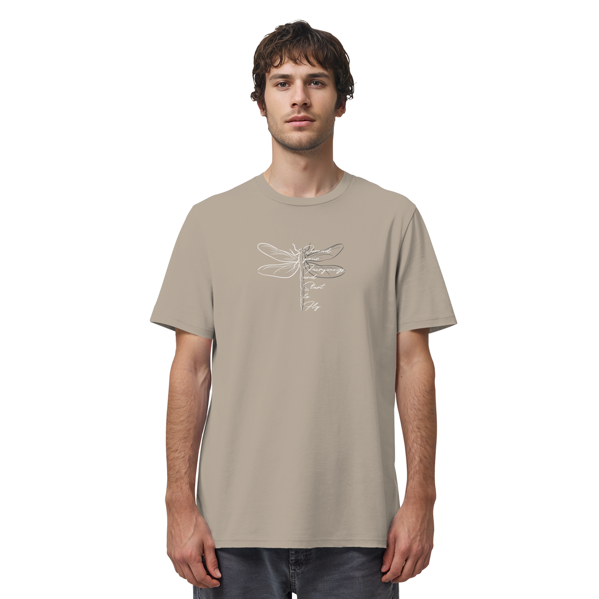 Breite die Flügel aus und flieg los | Libelle - Organic Shirt