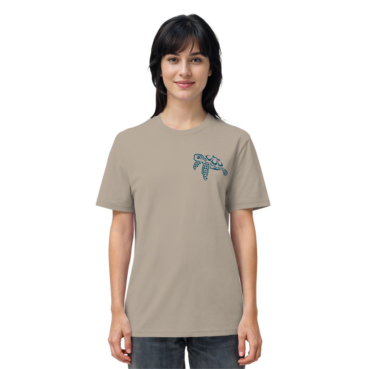 Lässig lustige Wasserschildkröte - Organic Shirt