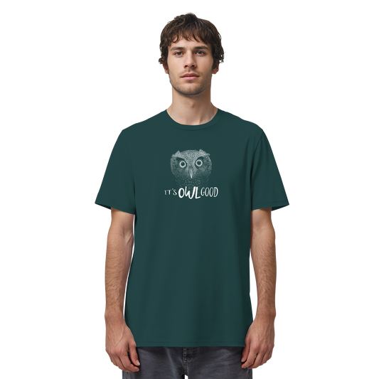OWL Good | Kritzel-Kunst-Eule - Organic Shirt