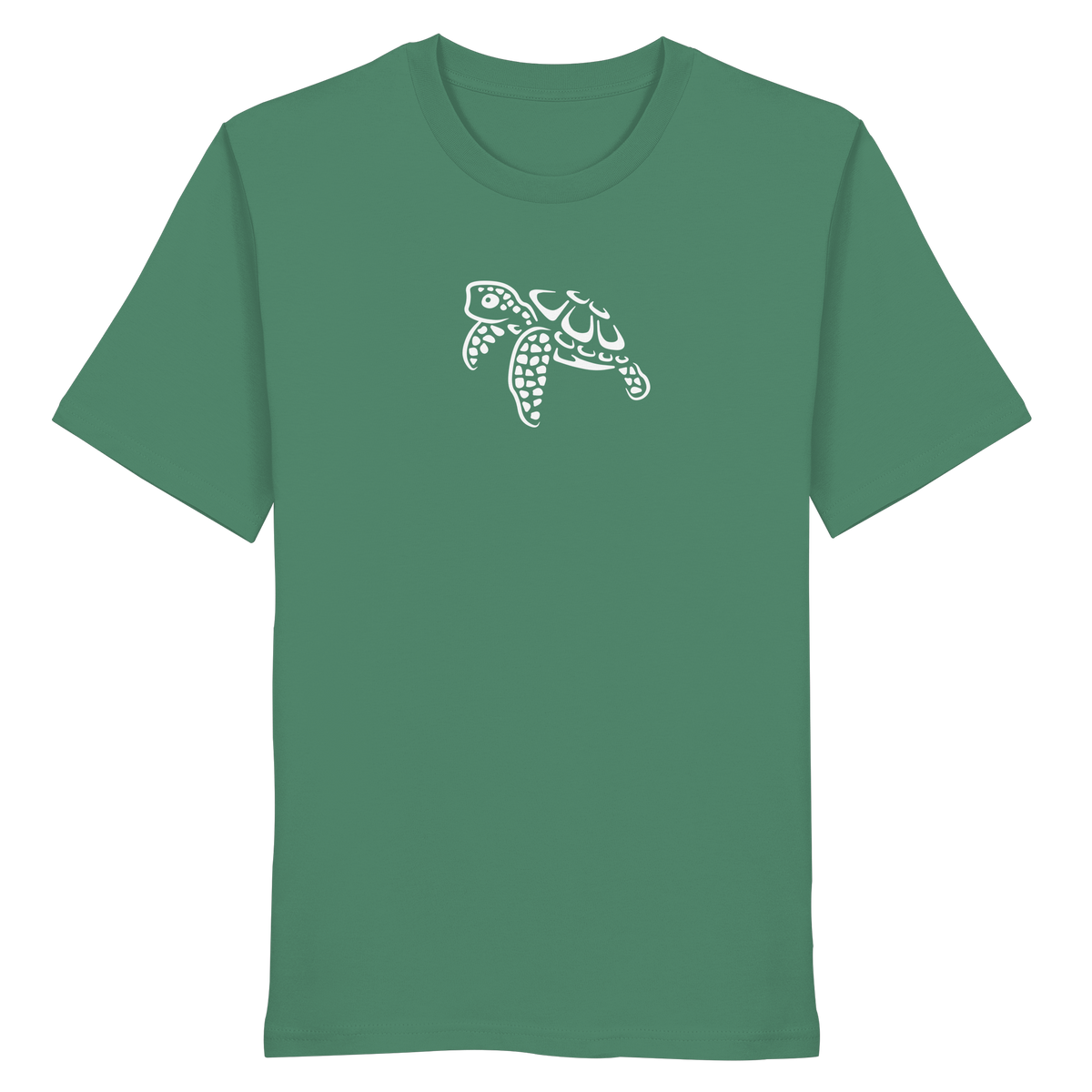 schwimmende Meeres-Schildkröte - Organic Shirt