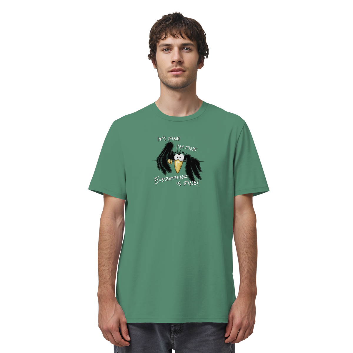 I’m Fine Rabe | Alles Gut Krähe - Organic Shirt