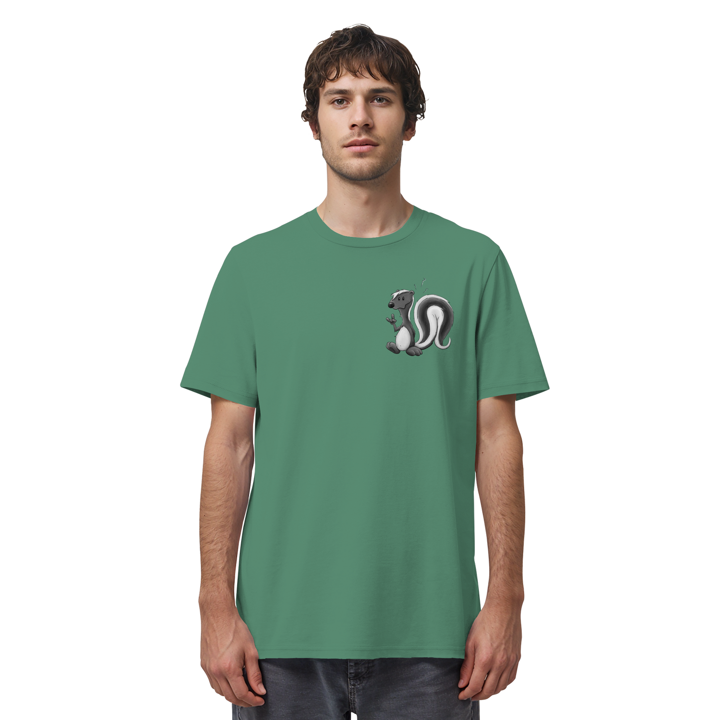 Lustig stinkiges Stinktier - Organic Shirt