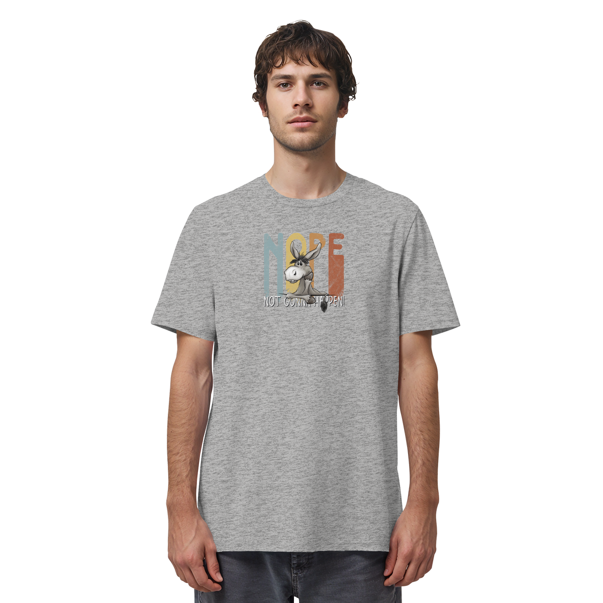 Nope | bockiger Esel - Organic Shirt