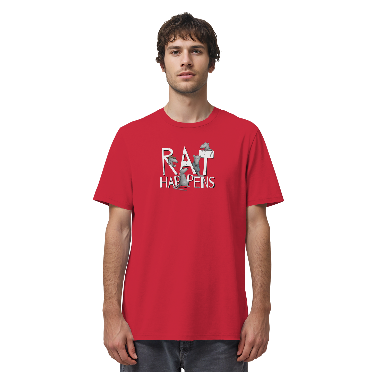 Rat Happens Ratten - Organic Shirt