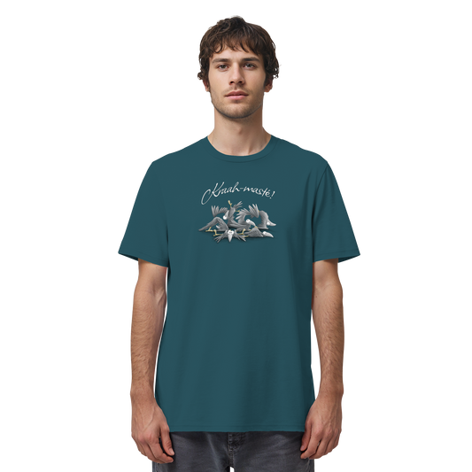 Kraah-masté! Yoga Raben Krähen - Organic Shirt