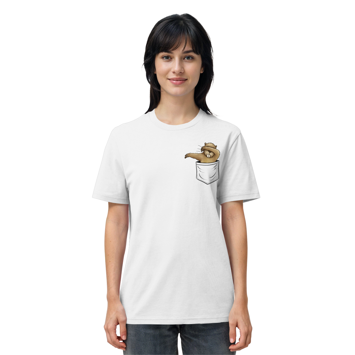 Dabbender Biber in Deiner Tasche - Organic Shirt