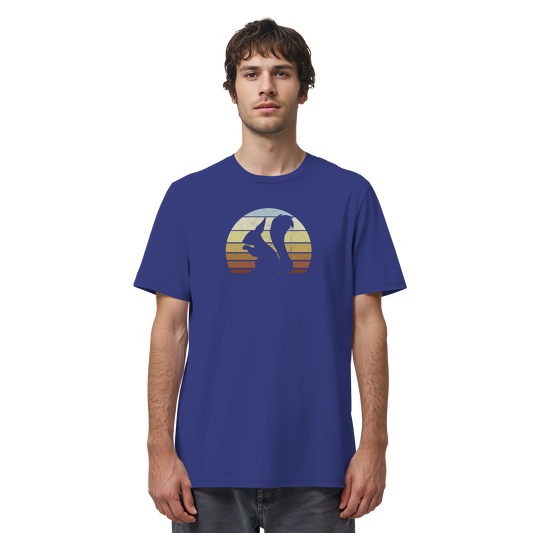 Retro Eichhörnchen Silhouette - Organic Shirt