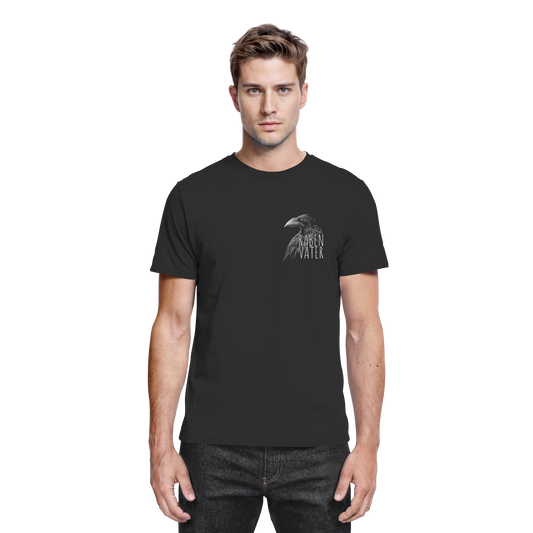 Rabenvater schwarzer Rabe Krähe - Premium Shirt