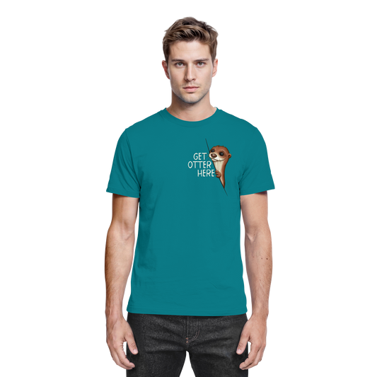 Get Otter Here | Lustiger Otter Kalauer - Premium Shirt