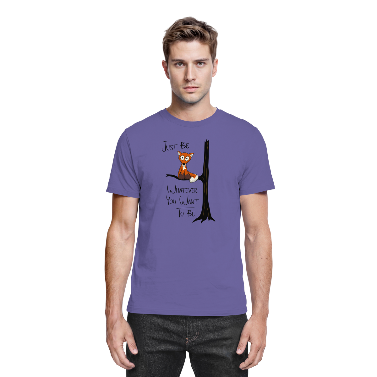 Just Be Whatever | Fuchs wie Eule - Premium Shirt