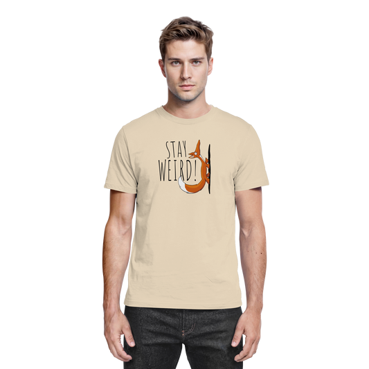 Stay Weird! Schräger Fuchs - Premium Shirt