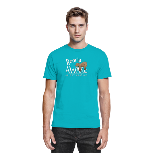 Bearly Awake Bitte nicht stören Bär - Premium Shirt