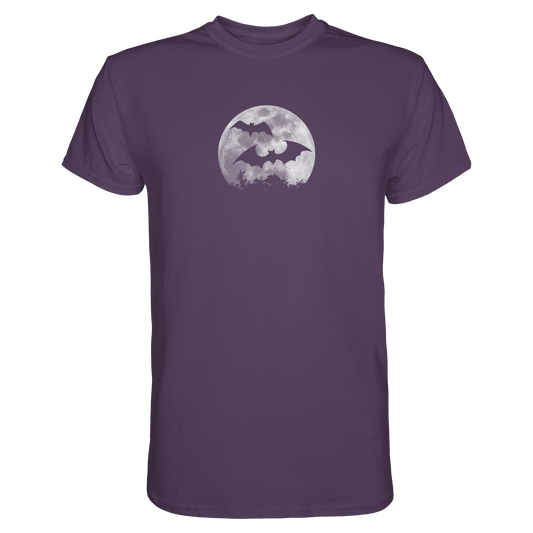 Fledermaus Silhouetten bei Vollmond - Premium Shirt