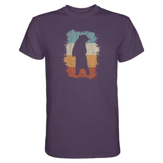 Retro Bären-Silhouette - Premium Shirt